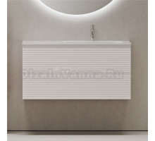 Тумба с раковиной Sancos Folk 100 R bianco