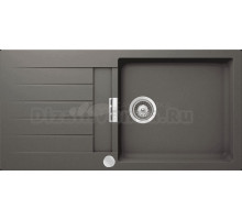 Мойка кухонная Schock Signus 60D Large (D-100L) Cristadur серебристый камень