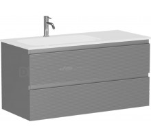Тумба с раковиной Sancos Folk 100 L ergraut soft