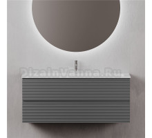 Тумба с раковиной Sancos Folk 120 grey soft