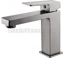 Смеситель для раковины Shevanik S9601T оружейная сталь