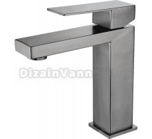 Смеситель для раковины Shevanik S7001T оружейная сталь