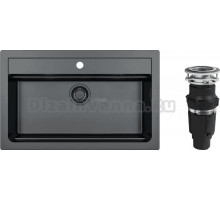 Комплект Мойка Alveus Atrox 40 carbon + Измельчитель Bone Crusher BC 610-AS