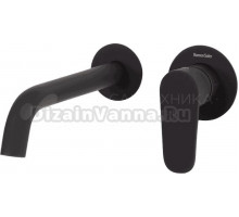 Смеситель для раковины Ramonsoler Alexia 362101NM С ВНУТРЕННЕЙ ЧАСТЬЮ, матовый чёрный