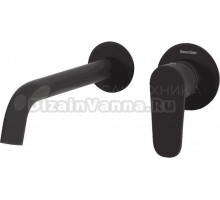 Смеситель для раковины Ramonsoler Alexia 362103NM С ВНУТРЕННЕЙ ЧАСТЬЮ, черный матовый