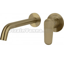 Смеситель для раковины Ramonsoler Alexia 362103OC С ВНУТРЕННЕЙ ЧАСТЬЮ, золото