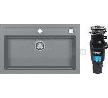 Комплект Мойка Alveus Atrox Granital 40 concrete + Измельчитель Bort Titan 7000