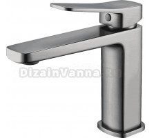 Смеситель для раковины Shevanik S9901T оружейная сталь