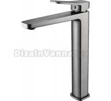 Смеситель для раковины Shevanik S9911T оружейная сталь