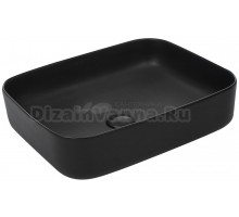 Раковина Azario 500x390x140 накладная, черная матовая (AZ-2195-MB)