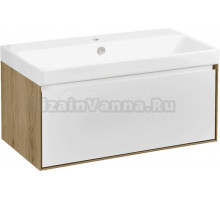 Тумба с раковиной AQUATON Либерти 90 раковина Адриана 90