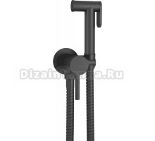 Гигиенический душ BOCH MANN Braies CK-P07B со смесителем, С ВНУТРЕННЕЙ ЧАСТЬЮ, черный матовый