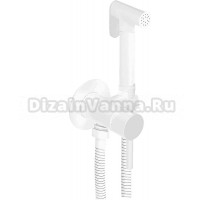 Гигиенический душ BOCH MANN Braies CK-P07W со смесителем, С ВНУТРЕННЕЙ ЧАСТЬЮ, белый матовый