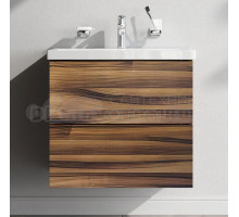 Тумба с раковиной AM.PM Gem 60 подвесная, орех