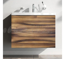 Тумба с раковиной AM.PM Gem 75 подвесная, орех