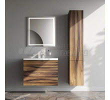 Мебель для ванной комнаты AM.PM Gem 75 подвесная, с 2 ящиками, орех