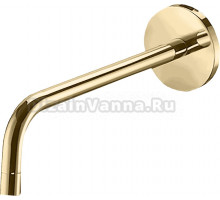 Излив Paffoni Light ZBOC139HG для ванны, медовое золото