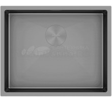 Мойка кухонная Paulmark Next PM215444-MG серый матовый