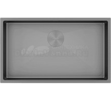 Мойка кухонная Paulmark Next PM217444-MG серый матовый