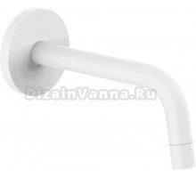 Излив Paffoni Light ZBOC045BO для ванны, матовый белый