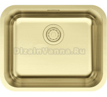 Мойка кухонная Paulmark Vello VE53-LG светлое золото