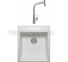 Комплект Мойка Tolero Classic R-117 туман + Смеситель MEGA Life MG-TK09 хром