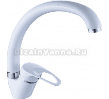 Смеситель для кухни Cron CN13 CN4113-8 белый