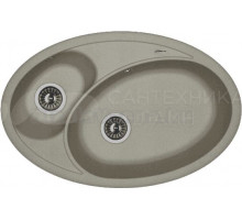 Мойка кухонная Florentina Селена 780 серый шелк