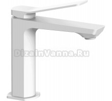 Смеситель для раковины Paffoni Tilt TI071BO матовый белый