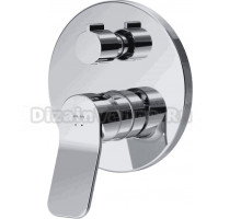 Встраиваемый смеситель для душа и ванны AM.PM X-Joy F85A55000 С ВНУТРЕННЕЙ ЧАСТЬЮ, хром