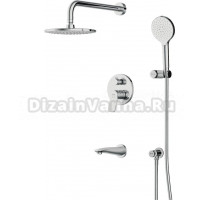 Душевой комплект AM.PM X-Joy FB85A3RH10 С ВНУТРЕННЕЙ ЧАСТЬЮ, хром