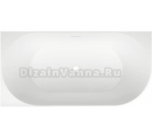 Акриловая ванна Wellsee Belle Spa L 150x75 см, угловая, левая, пристенная, белая, асимметричная, с каркасом, со сливом-переливом, с донным клапаном