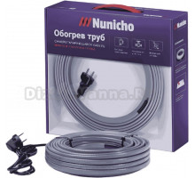 Греющий кабель NuNicho On Pipe 16-15 15 м, 240 Вт