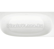 Акриловая ванна Wellsee Belle Spa 2.0 R 160x75 см, угловая, правая, пристенная, белая, асимметричная, с каркасом, со сливом-переливом, с донным клапаном, фурнитура золото