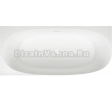 Акриловая ванна Wellsee Belle Spa 2.0 L 170x75 см, угловая, левая, пристенная, белая, асимметричная, с каркасом, со сливом-переливом, с донным клапаном, фурнитура золото