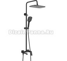 Душевая стойка Shevanik S4136H черная