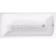 Акриловая ванна Erlit Ultra 170x70 см, пристенная, белая, с экраном