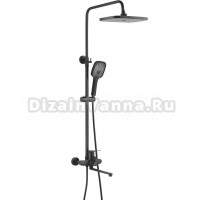 Душевая стойка Shevanik S6236H черная