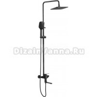 Душевая стойка Shevanik S8036H черная