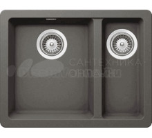 Мойка кухонная Schock Soho 700986U 60 Plus (N-150) Cristadur серебристый камень