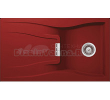 Мойка кухонная Schock Waterfall 45D (D-100) Cristadur красный