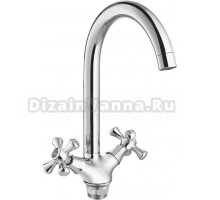 Смеситель для кухни Cron CN42 CN4242-2 хром