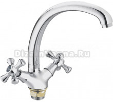 Смеситель для кухни Cron CN42 CN4242-3 хром