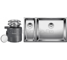 Комплект Мойка Blanco Andano 500/180-U R + Измельчитель Bort Alligator X