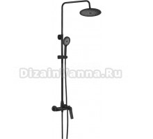 Душевая стойка Shevanik S8436H черная