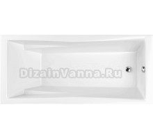 Акриловая ванна WHITECROSS Palace 0104.180080.100 180x80 см, встраиваемая, белая