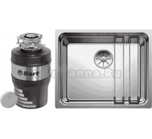 Комплект Мойка Blanco Etagon 500-U + Измельчитель Bort Alligator Mega