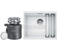 Комплект Мойка Blanco Etagon 500-U 522231 белая + Измельчитель Bort Alligator X
