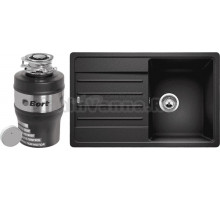 Комплект Мойка Blanco Legra 45 S антрацит + Измельчитель Bort Alligator Mega