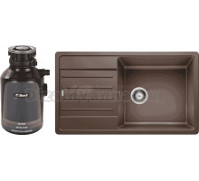 Комплект Мойка Blanco Legra XL 6 S кофе + Измельчитель Bort Alligator 93410754